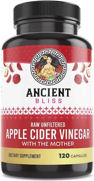 Ancient Bliss Apple Cider Vinegar Organic Capsules