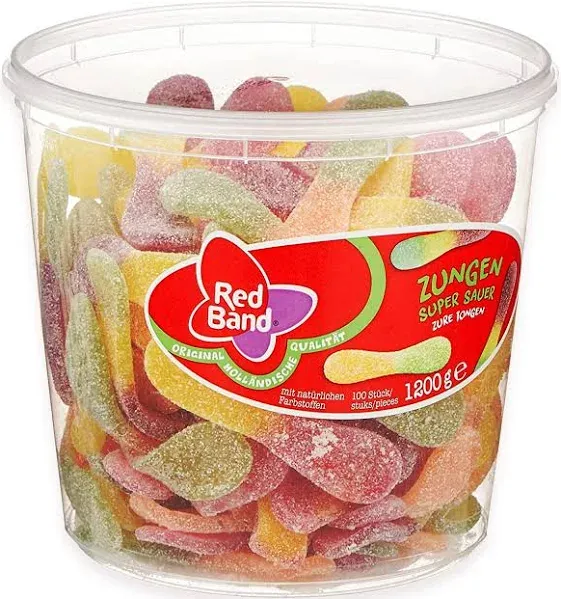 Red Band - Sour Tongues  - 100 pcs