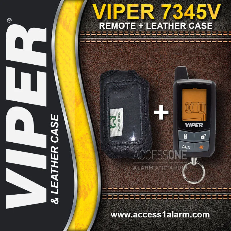 Viper 3305V 2-way Car Alarm Security System with LCD Remote and Keyless Entry-Standard Installation Included