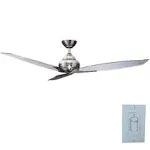 [ONE REPL. BLADE ONLY}Ceiling Fan Indoor Brushed Nickel 527 969 Florentine IV