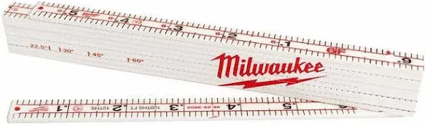 Milwaukee #48-22-3802 Engineer&#039;s Composite Folding Rule   NEW