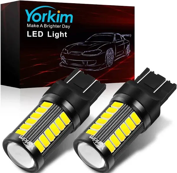 Yorkim 7440 Led Bulb Bright White Lights, T20 Led Bulbs, 7443 Led Bulbs, 7441 Le