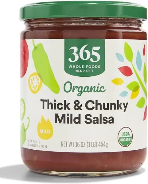 365 by Whole Foods Market Organic Thick & Chunky Mild Salsa