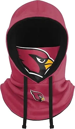 FOCO NFL Team Logo Hooded Gaiter Balaclava Face Cover