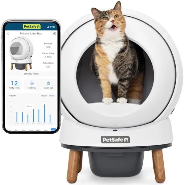 PetSafe ScoopFree SmartSpin Self-Cleaning Litter Box