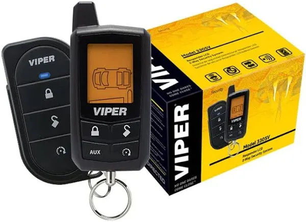 Viper 3305V 2-Way LCD Security System