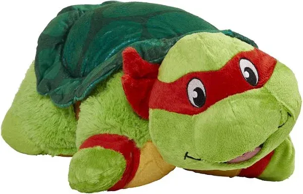 Raphael Pillow Pet - Teenage Mutant Ninja Turtles Stuffed Animal Plush Toy Green