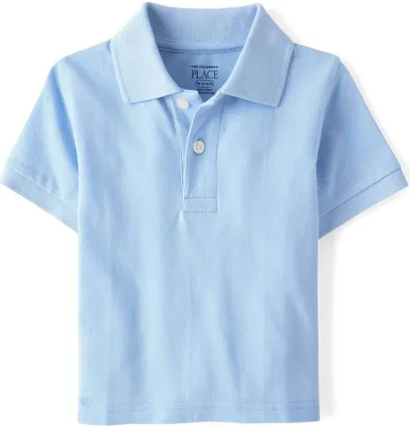 The Children's Place baby boys Fashion Color Short Sleeve Pique Polo