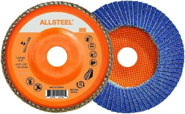 Walter Allsteel High Performance Flap Disc 15W454