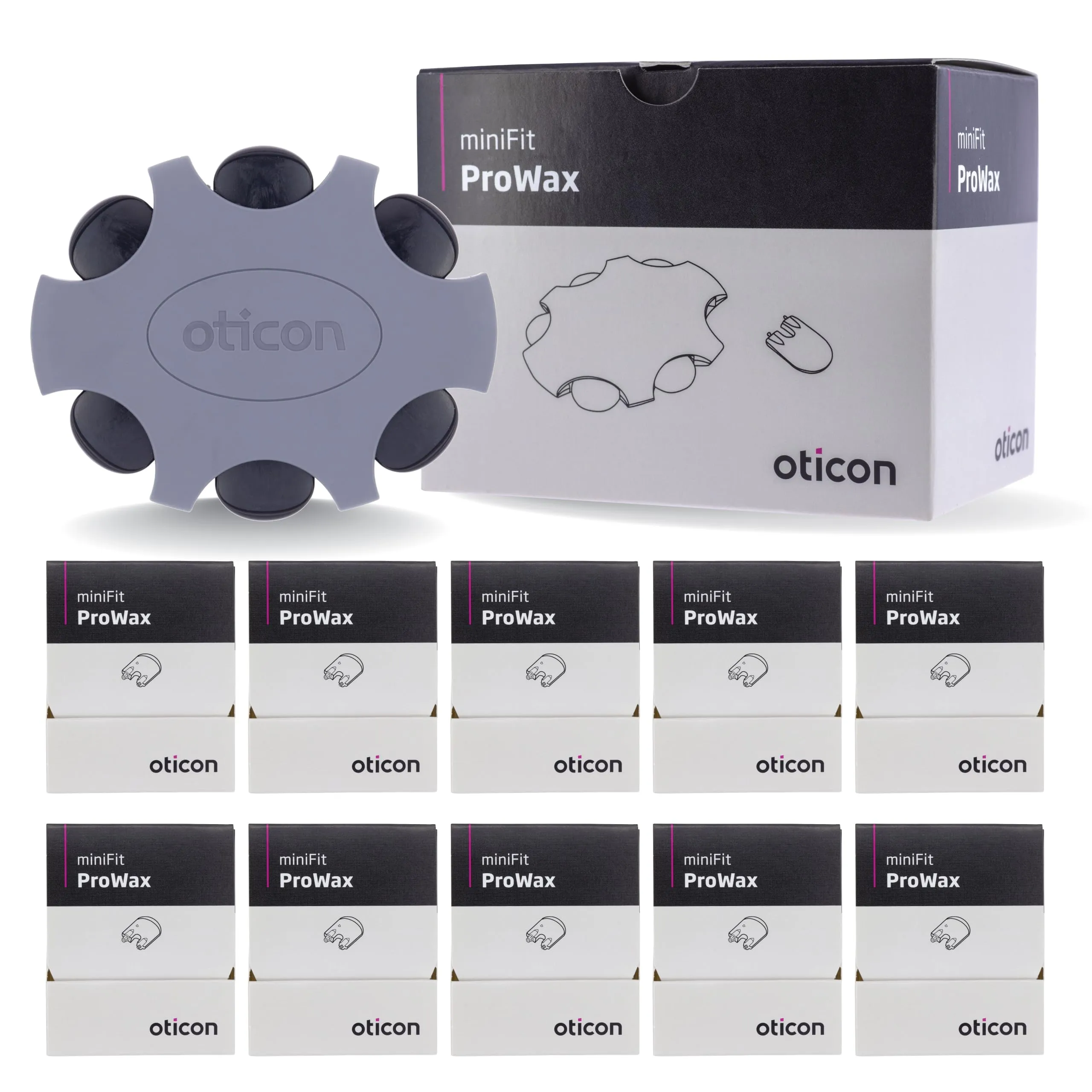 Oticon Prowax Minifit Replacement Wax Filters for Hearing Aids