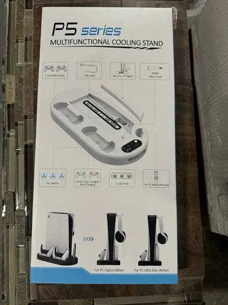 PS5 Stand and Cooling Station