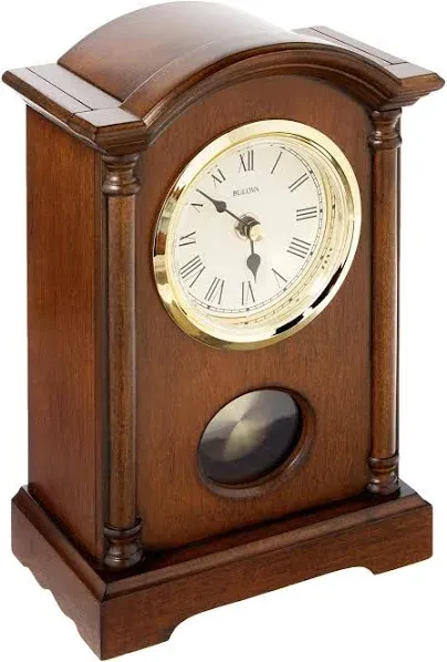 Bulova Walnut Dalton Chiming Clock