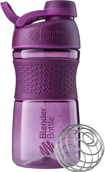 BlenderBottle SportMixer Shaker Bottle Perfect for Protein Shakes and Pre Workout ...