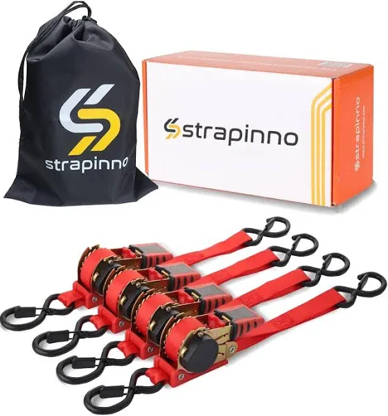 Strapinno Retractable Ratchet Straps