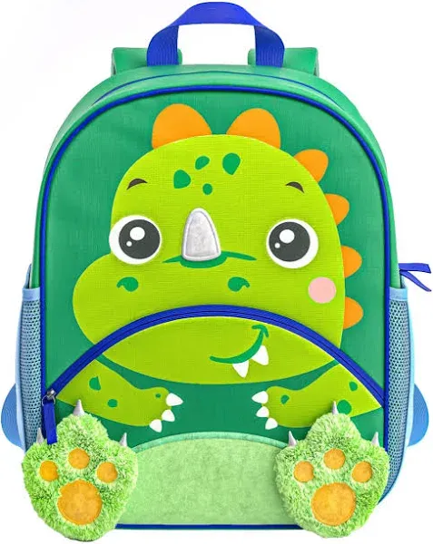  Kids Backpack | Kids Size | Elementary School, Kindergarten Kid Size Dinosaur