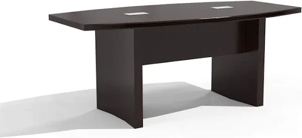 Mayline Aberdeen 12' Conference Table, Boat Mocha [ACTB12LDC]