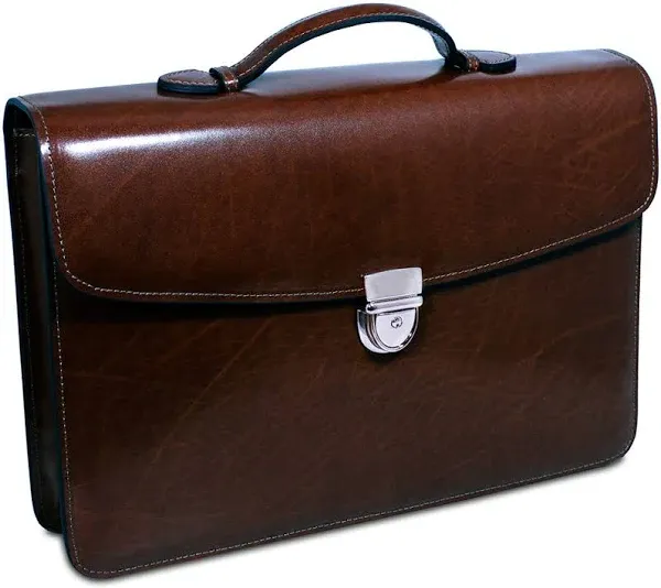 Jack Georges Elements Slim Flapover Briefcase