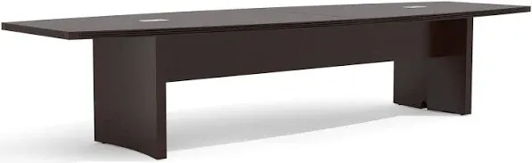 Mayline Aberdeen 12' Conference Table, Boat Mocha [ACTB12LDC]