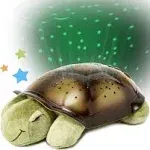 cloudb Twilight Turtle Plush Night Light Projector