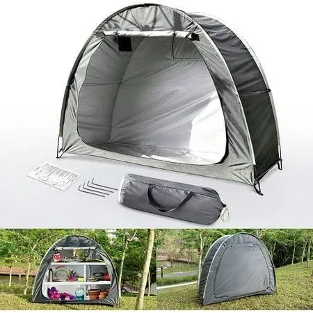 Bike Cover Storage Tent, Foldable Outdoor Bike Tent for Bikes, Garden AU-94R