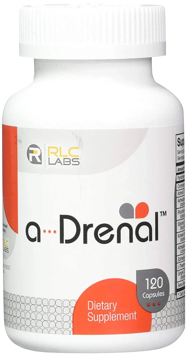 RLC Labs A-Drenal 120 Capsules