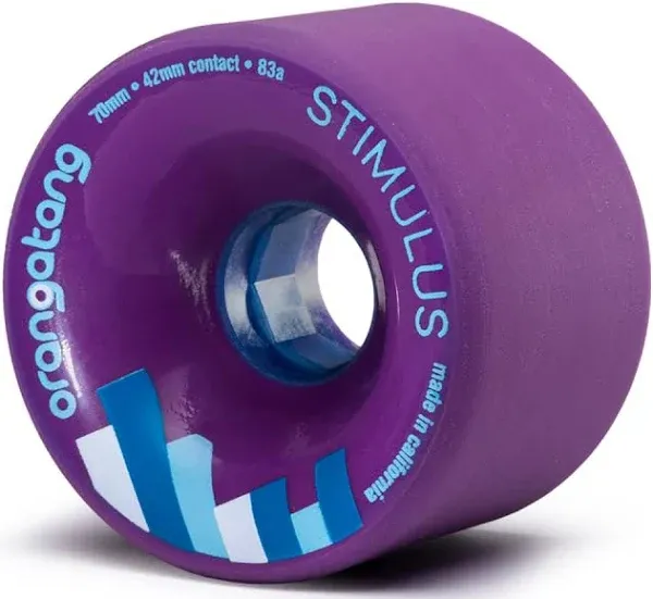 Orangatang Stimulus 70 mm Freeride Longboard Skateboard Wheels