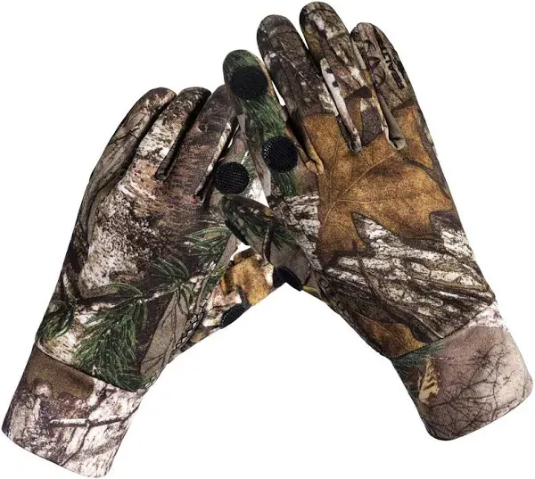 EAmber Camouflage Hunting Gloves