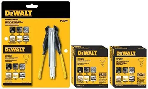 DeWalt P7DW Hog Ring Pliers Kit