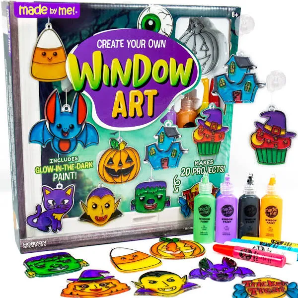 Made By Me Create Your Own Halloween Window Art