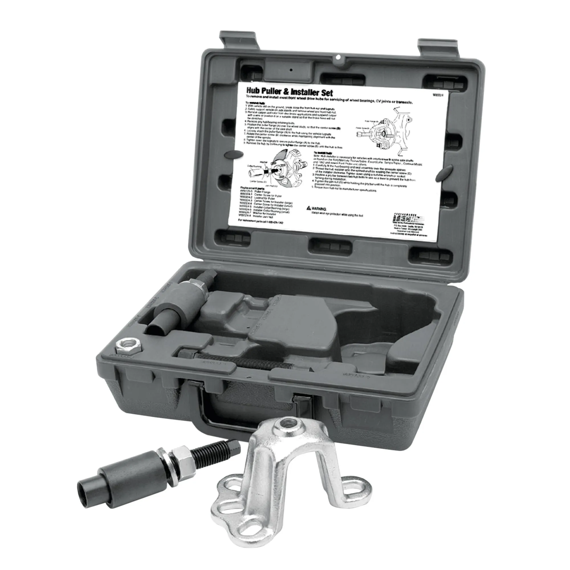 Performance Tools PTW89324 Front Hub Remover/Installer Set