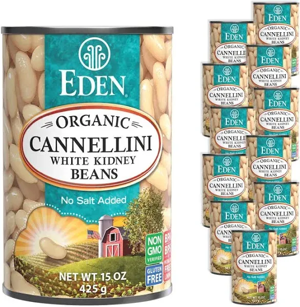 Eden Foods Organic Cannellini White Kidney Beans