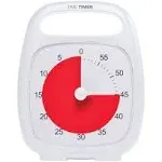 Time Timer PLUS 60 Minute Desk Visual Countdown with Portable Handle for Office,