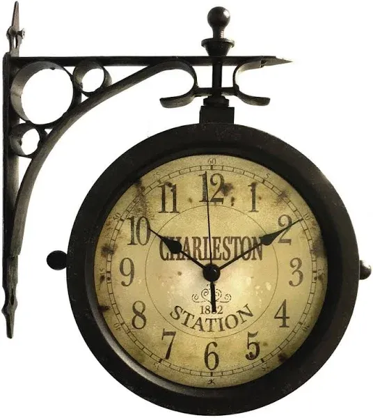 Infinity Instruments Charelston Outdoor Clock