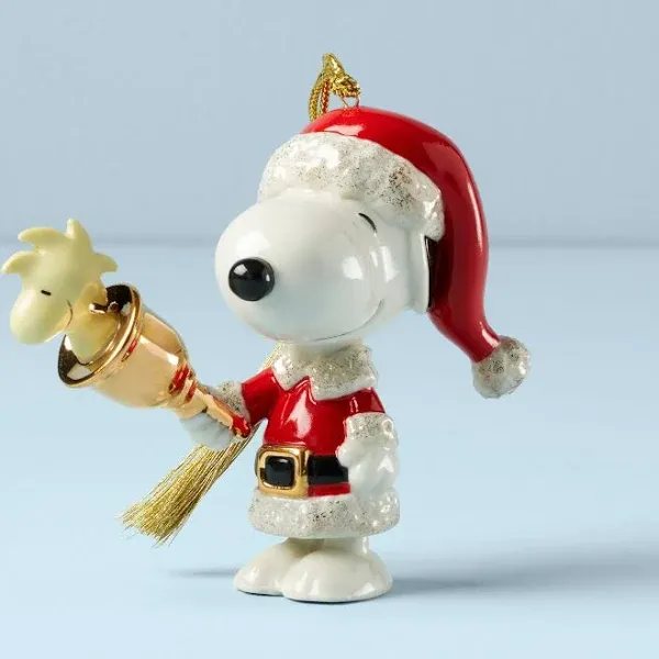 Lenox Snoopy Ringing Bell Ornament