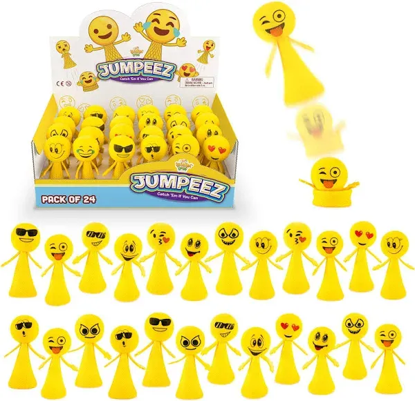 IPIDIPI Toys Jumping Emoji Popper Spring Launchers