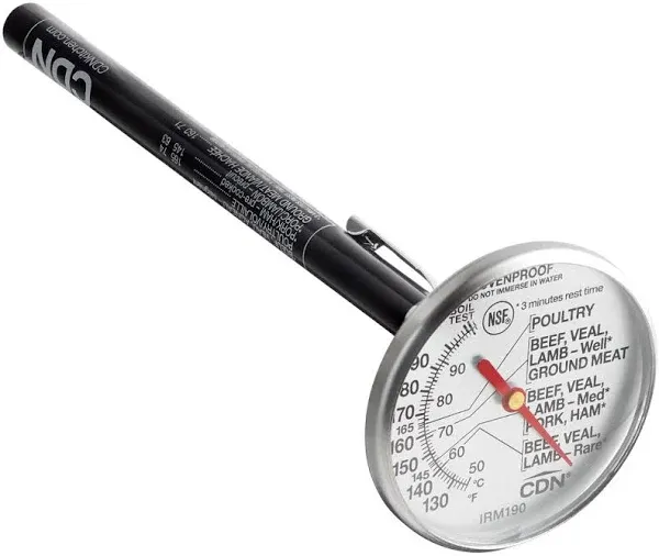 CDN IRM190 Meat/Poultry Ovenproof Thermometer