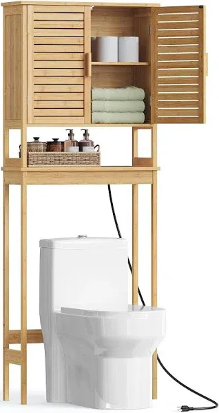 SONGMICS Over-the-Toilet Storage Bathroom Cabinet