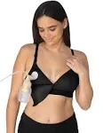 Minimalist Hands-Free Pumping & Nursing Bra | Black