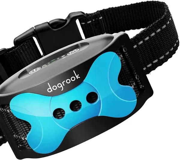 Rechargeable Bark Collar - No Shock, 2 Modes - Small, Medium &amp; Large Dogs