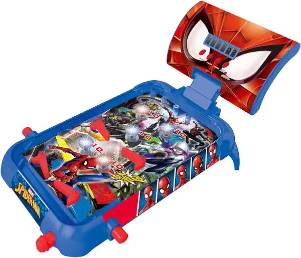 Lexibook Marvel Spider-Man, Table Electronic Pinball, Action and Reflex Game... 