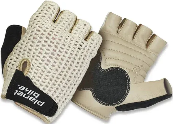 Planet Bike Taurus Cycling Gloves Beige