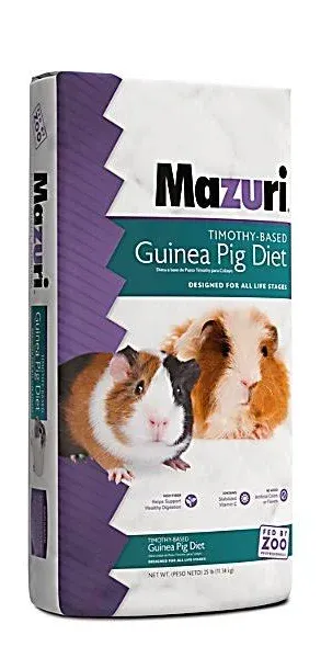 Purina Mills Mazuri Guinea Pig Pellets 25 lb. {L-1}100702