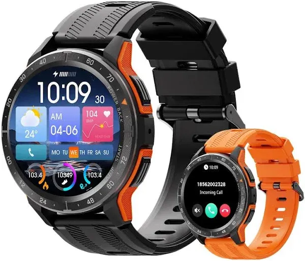 Military Smart Watch for Men Women (Answer/Make Calls), 35 Days Long Battery,...