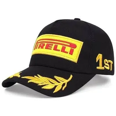 Pirelli Unisex Adult Podium 1st Place Champion Cap Adjustable Strapback Hat