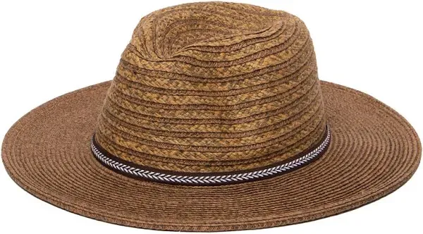 San Diego Hat Company Men's Ultrabraid Panama Sun Hat in Natural Mens