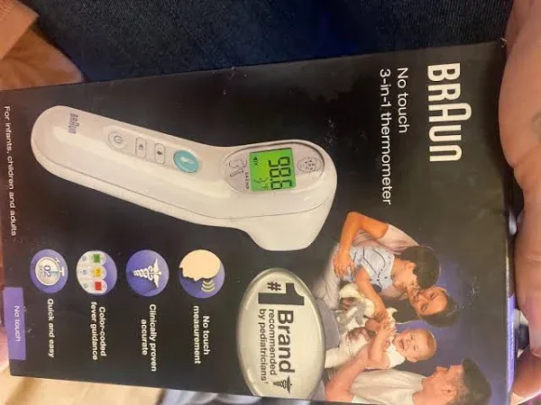 Braun 3 in 1 No Touch Thermometer