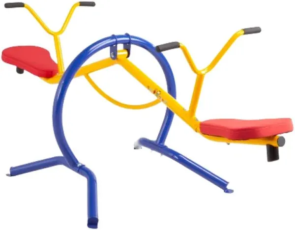 Teeter-Totter Home Seesaw Playground Set TT-210, Multi Colored, 37.00 x 31.00 x 85.50 inches