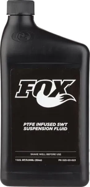 Fox Suspension PTFE Infused Damper Fluid (5 Weight) (1 Quart)