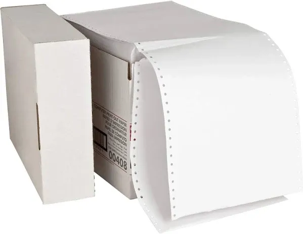 Sparco Continuous Paper 9 1/2"x11" - White