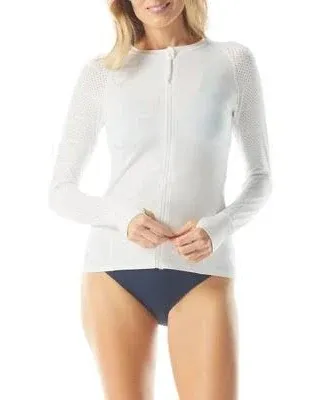 Beach House Sport Ava Zip Front Rash Guard